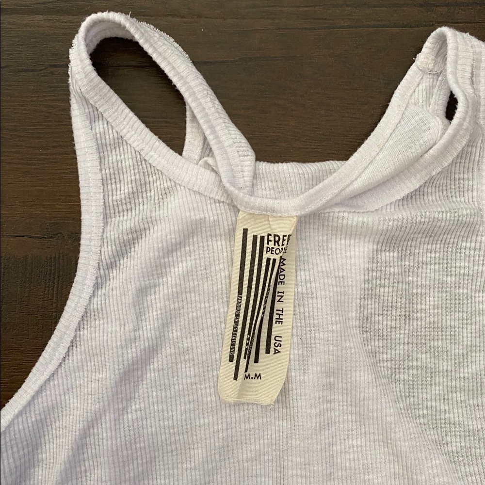 Free People White Tank - Picture 5 of 5